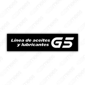 G500-L-09 Lona Aceites y Lubricantes G5 2.85m x 0.70m