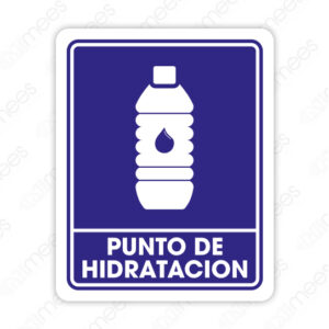 SIN 094 Señalamiento Punto de Hidratación