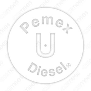 PMX-ST60-12DIESELU Stencil E60 Pemex Diésel® U para Tapa 12″