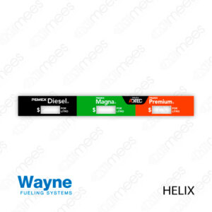 PMX-CL-WH-DMP Carátula Wayne Helix Pemex® Diesel/Magna/Premium