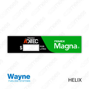 PMX-CL-WH-MD Carátula Wayne Helix Pemex® Magna Derecha