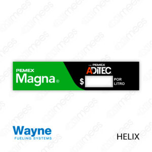 PMX-CL-WH-MI Carátula Wayne Helix Pemex® Magna Izquierda