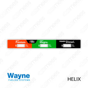 PMX-CL-WH-PMD Carátula Wayne Helix Pemex® Premium/Magna/Diesel